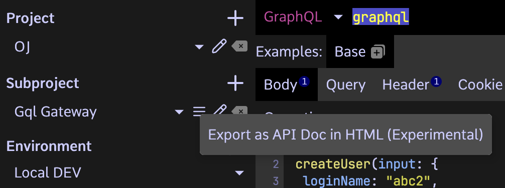 Generate API Documentation