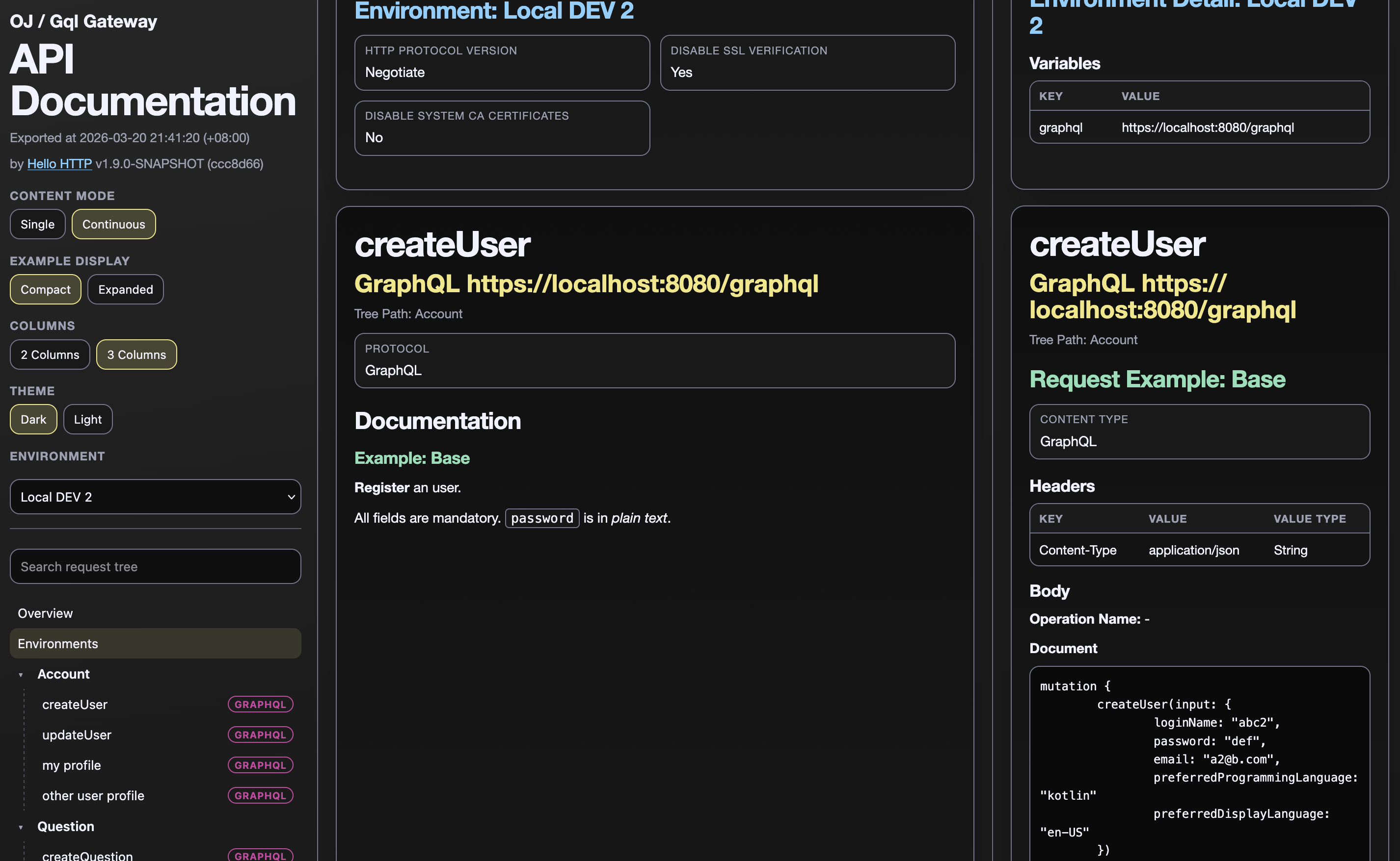 Sample API Documentation