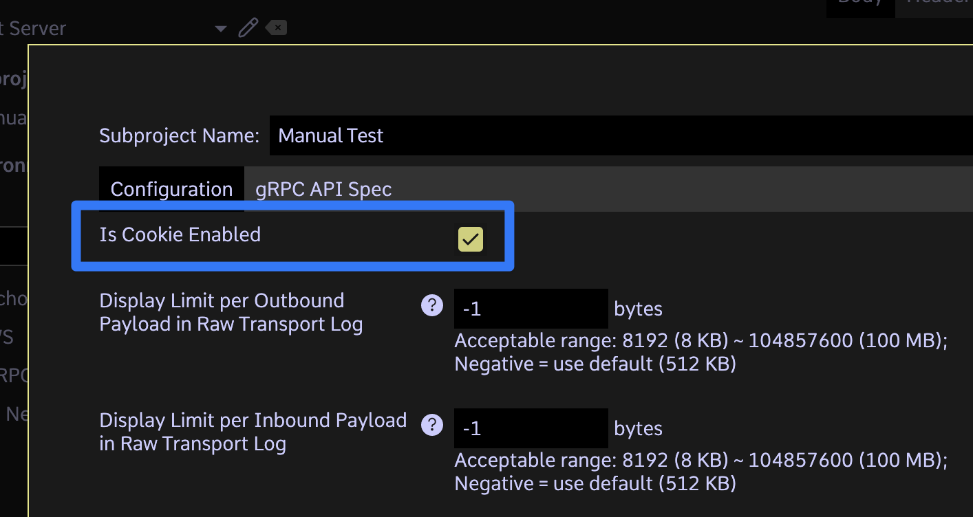 Enable Cookie Step 2